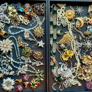A Large Lot of Vintage Jewelry